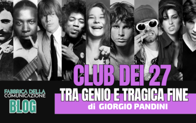 Il Club dei 27. Tra Genio e Tragica Fine.