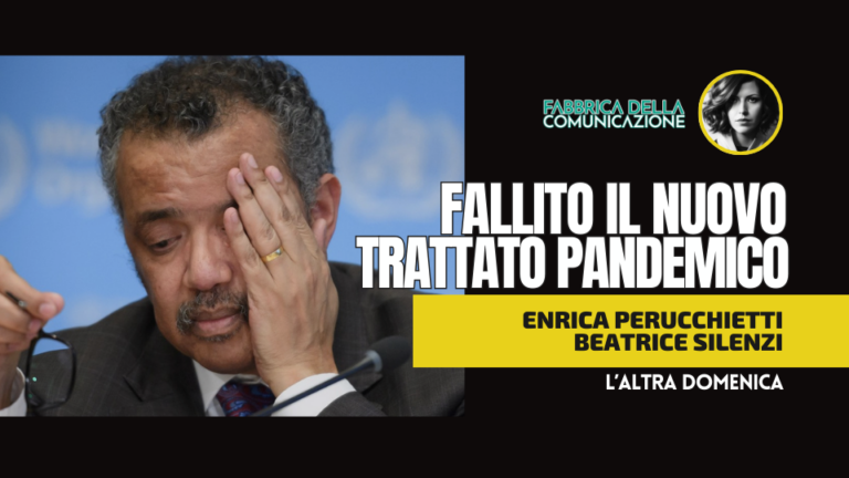 FALLITO IL TRATTATO PANDEMICO.