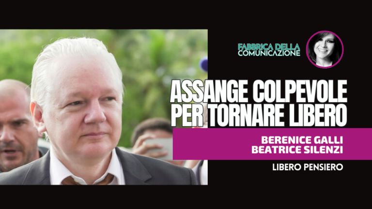 ASSANGE COLPEVOLE PER TORNARE LIBERO