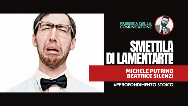 SMETTILA DI LAMENTARTI!