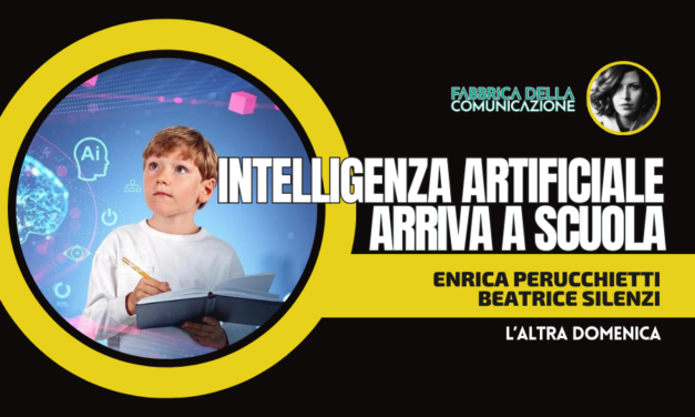 L’INTELLIGENZA ARTIFICIALE ARRIVA A SCUOLA